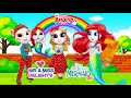 My Talking Angela'm 2 😻 || Mr & Miss Delight vs Ariel and her baby | New Update || Cosplay
