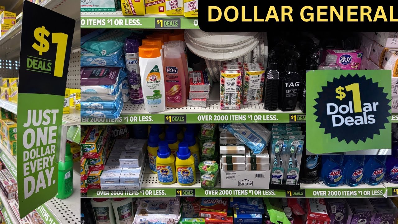 Что нового в Dollar General? Скидки за 1 доллар, которых нет в Dollar Tree? 