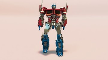 Optimus Prime 3D modeling and Walk Cycle | Maya Arnold
