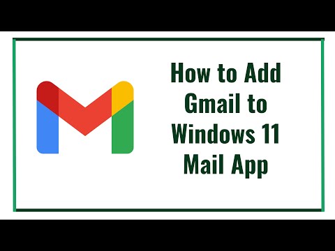How to Add Gmail to Windows 11 Mail App