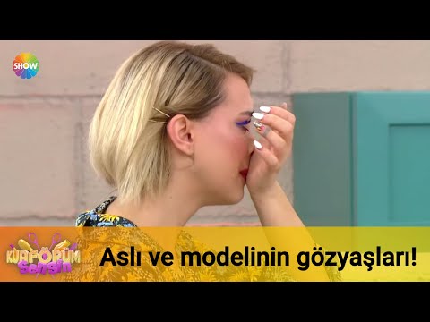 Aslı ve modelinin gözyaşları!