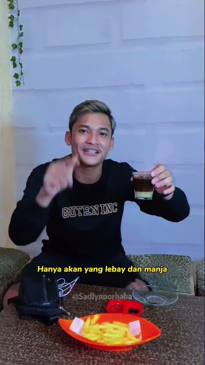 TikTok Viral @Sadlynoorhaha Hidup ibarat seperti kopi😍😍