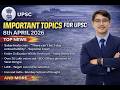 The Indian Express Analysis | Current Affairs Today | 8th April 2026 UPSC | Govt Exams #upsc #ias