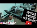 Defender Rebuild - How to Cut & Weld a 110 Chassis