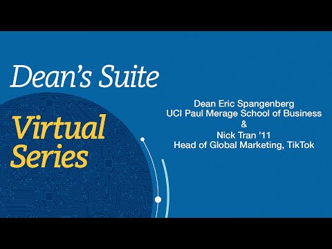 Dean's Suite Virtual Series - Nick Tran, MBA '11