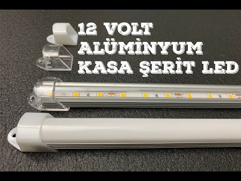 Video: LED şerit için alüminyum profil: çeşitleri ve kullanım özellikleri