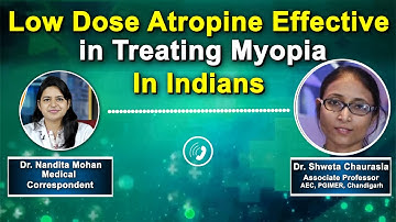 Journal Club - Low dose atropine has been found to be effective in treating myopia