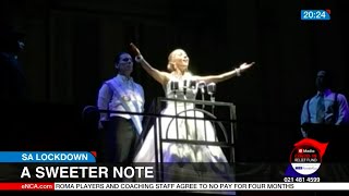 ENCA NEWS: SA Lockdown: Balcony sessions give hope
