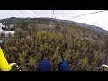 Riding the HighFlyer Zipline at Foxwoods - YouTube