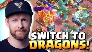 Why are PROS suddenly switching to DRAGONS in $50,000 Tournament Semi Finals?! Clash of Clans