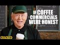 If coffee commercials were honest  honest ads starbucks coffee bean folgers parody