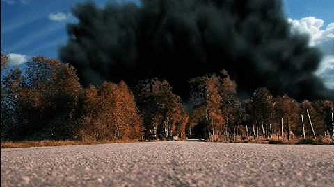 3D Max AfterBurn testing an big explosion