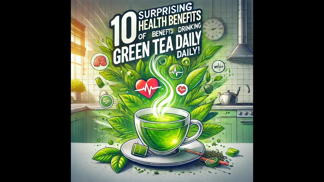"10 Amazing Health Benefits of Drinking Green Tea Every Day!" - YouTube