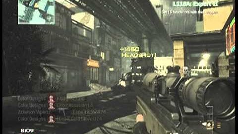 FIRST MW3 QUAD HEADSHOT FEED with L118