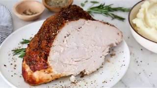 Air fryer turkey breast comes out so moist and juicy perfectly cooked
with a beautiful deep golden brown skin. bonus, it cooks in fraction
of the t...
