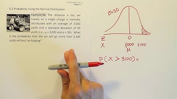 How to find probability (areas) under the normal curve (nonstandard normal), example 84
