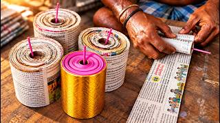 Making a Massive Paper Bomb | Sivakasi Fireworks Factory