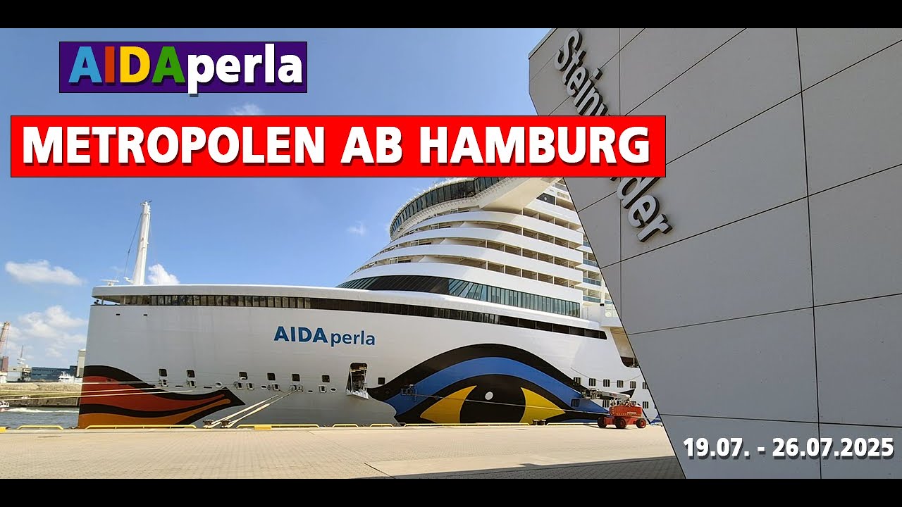 Metropolen ab Hamburg | AIDAperla | 19.07. bis 26.07.2025