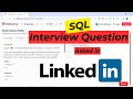 DataLemur Linkedin SQL Interview Question | Data Science Skills | Solution Explained
