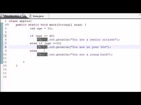 # Java Programming Tutorial   19   else if Statement