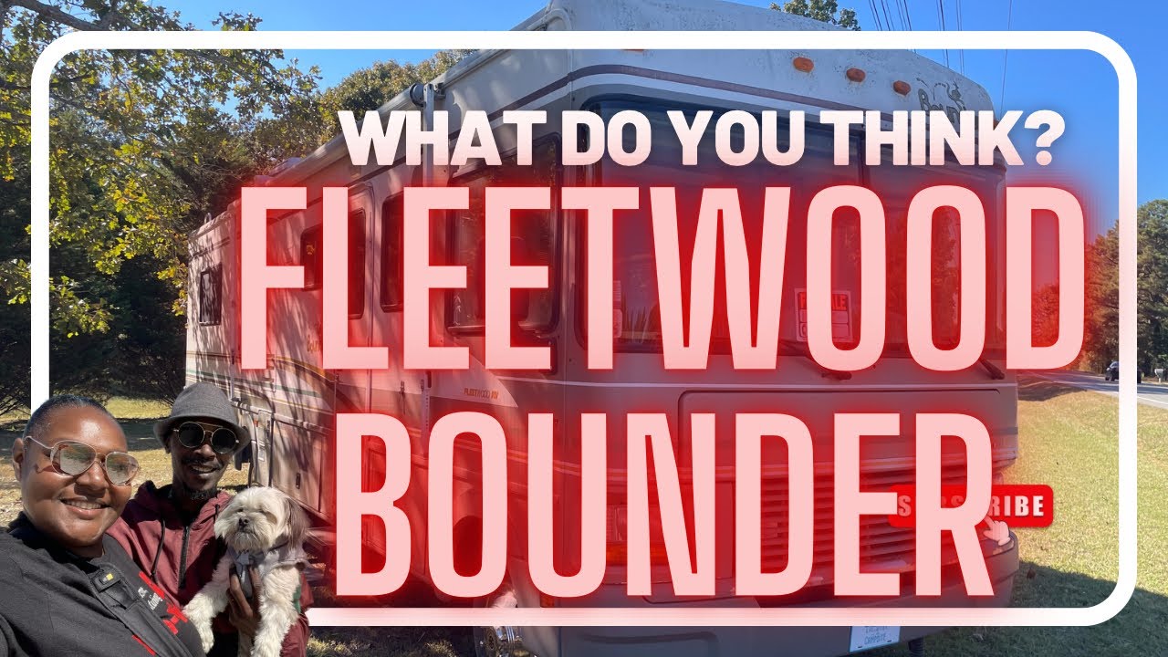 Checking out a Bounder Fleetwood Motorhome!!! YouTube