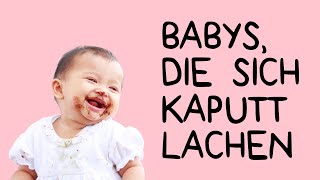 Worüber Babys sich kaputt lachen - Süßes Kinderlachen - Witziges Kinderlachen - Menschenskinder