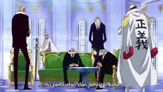 One Piece Pembicaraan Akainu Dengan Pemerintah Dunia Sub Indo