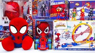 Marvel Spiderman Toys Unboxing Review | Spidey Metals Super Loop