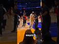 LeBron James &amp; Denzel Washington Courtside Vibes #NBA #Courtside