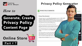 How to Create Privacy Policy page in WordPress 2023 | Privacy Policy Generator