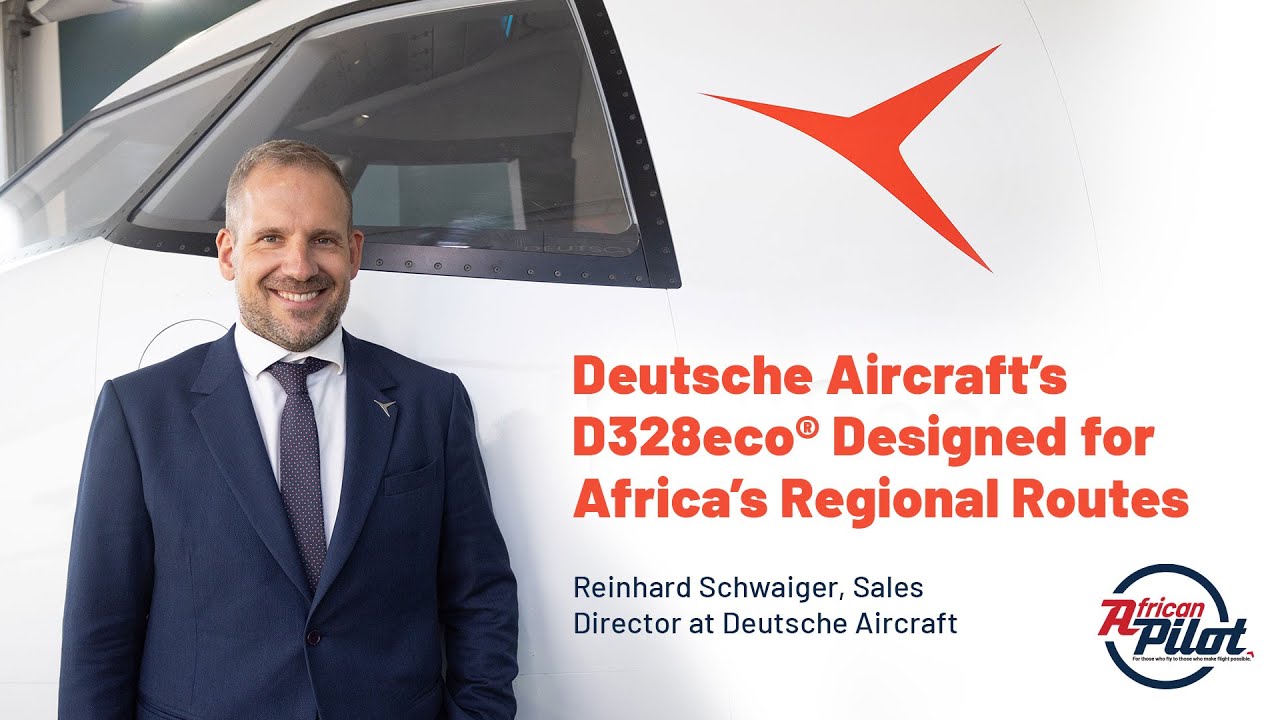 Самолет Deutsche Aircraft D328eco® разработан для региональных маршрутов в Африке.
