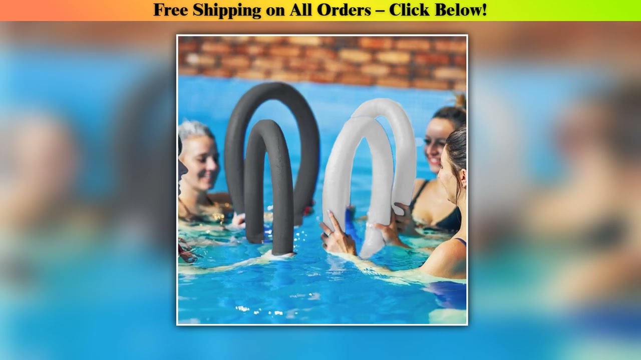 Pool Noodles Foam Floating Swimming Noodle Pool Toy Training Device Water Sports Exercise Aid