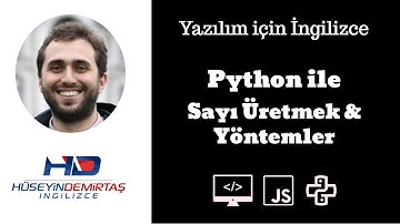 Python ile Rastgele Sayı Üretme & Farklı Yöntemler - Yazılım için İngilizce