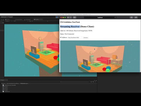 [Tutorial: FM WebSocket] Game View Live Stream Setup in Unity3D & HTML Web