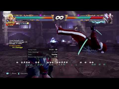 Bob uf+3 Floorbreak Simple Combo 68 Damage Version 5 Tekken 7 20221126162527