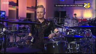 Owain Wyn Evans & Ian Matthews | Fire | Children in Need 24hr Drumathon  2021