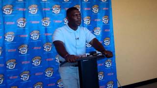 SU Football: Stump Mitchell Press Conference Week 3 (Part 2)
