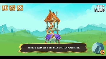 Crush the Castle: Siege Master - Level 1 / IOS Gameplay