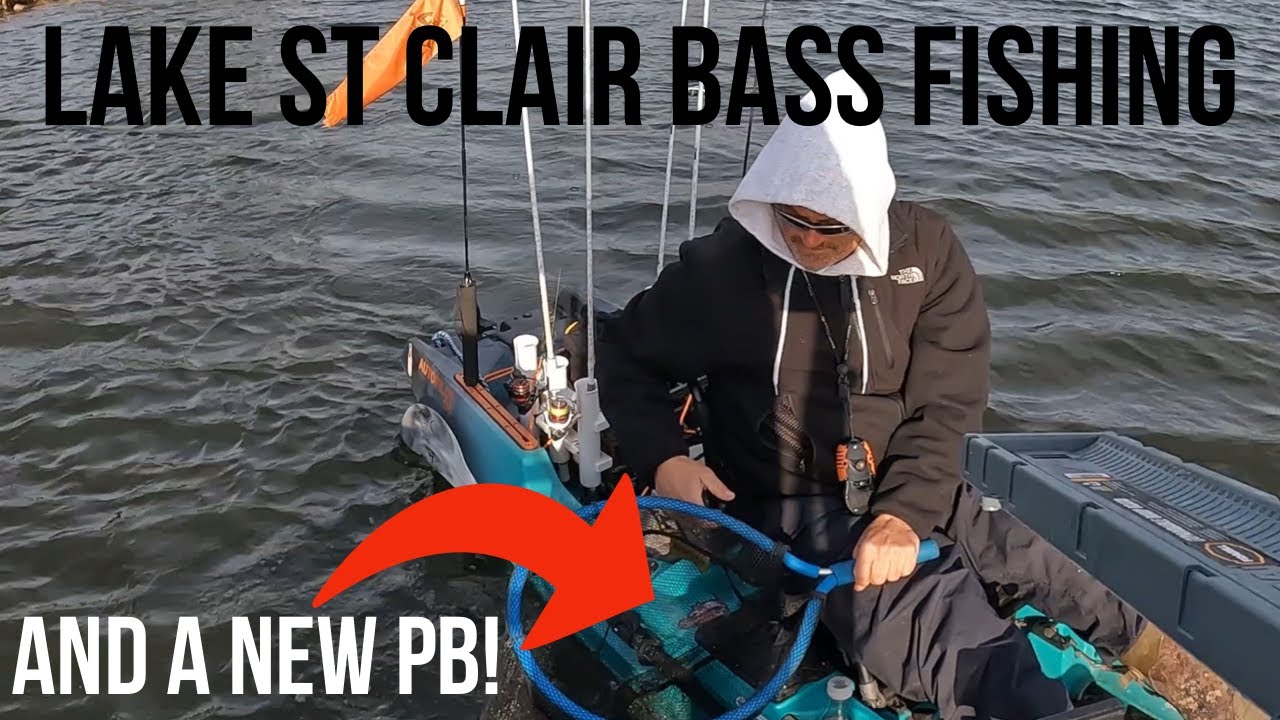 Lake Saint Clair Bass Fishing at Metro – and a NEW PB!