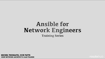 Ansible for Network Engineers Training Series (Preview)