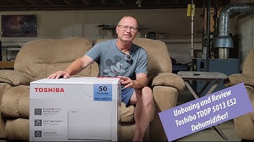 Unboxing and Review of Toshiba 50 Pint Dehumidifier (Model TDDP 5013 ES2)