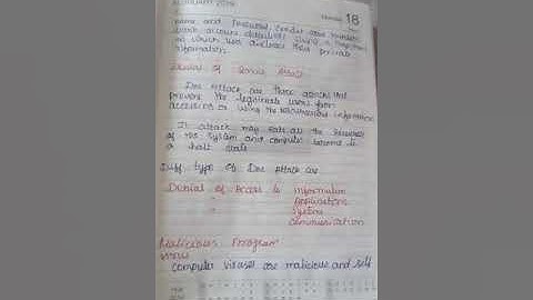 Pg trb cs notes for network security