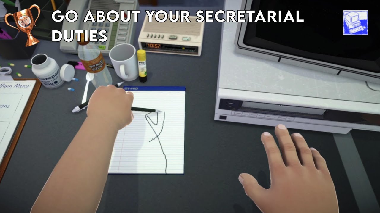Secretary Simulator Surgeon Simulator | Nigel The Secretary - YouTube