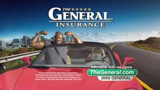 The General Insurance Commercial: The General Says His Slogan For Ten Minutes