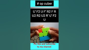 3×3 cube tricks and tips.   #cubeecraft #rubikscube #cubelover #cube #puzzle