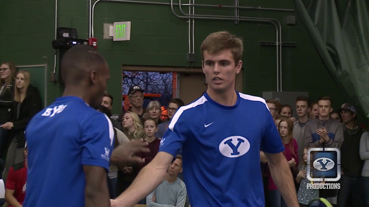 Men's Tennis BYU vs Utah - February 9, 2017