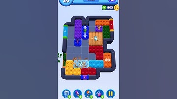 Color Block Jam level 424 #games #gaming #solution #gameplay #walkthrough #çözüm #solved #tips