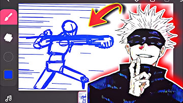 ( DESTRAVE O ATAQUE) Como fazer animação de luta. Como fazer animação anime no flipaclip - tutorial