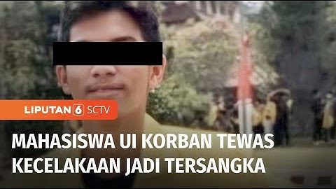 Mahasiswa UI yang Jadi Korban Tabrakan Purnawirawan Polisi Malah Ditetapkan Tersangka | Liputan 6