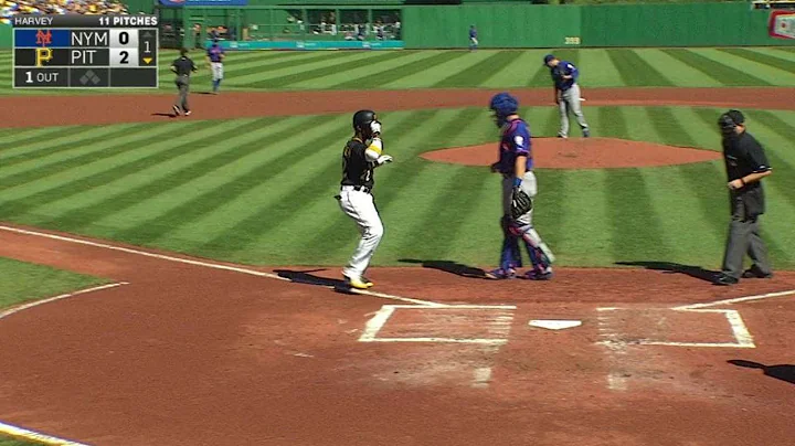 NYM@PIT: Cutch goes deep to center for a two-run shot